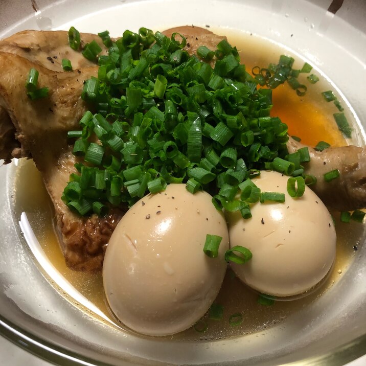 骨付き鶏肉簡単煮